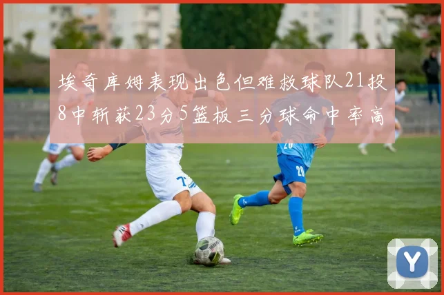埃奇库姆表现出色但难救球队21投8中斩获23分5篮板三分球命中率高达45